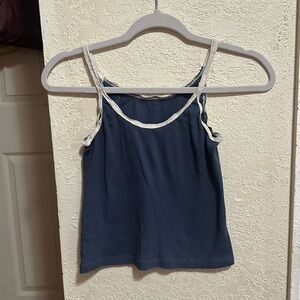 Brandy Melville Navy Blue Tank Top